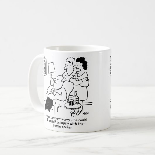 Letsels en intoxicaties koffiemok (Voorkant links)