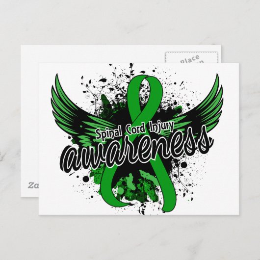 Letsels in het ruggenmerg 16 briefkaart (Voorkant / Achterkant)