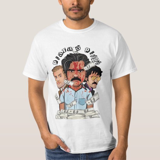 Lettbao Pablo Escobar T-shirt (Voorkant)