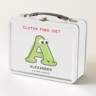 Letter A Aligator Naam Allergieën Terug naar schoo