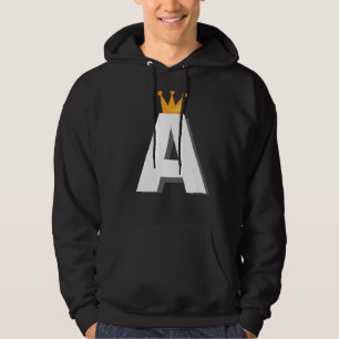 Letter A Alphabet Letter Initiaal Hoodie