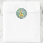 Letter A Art Sticker (Tas)