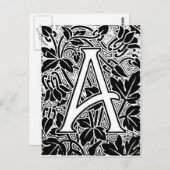  letter A Briefkaart (Voorkant / Achterkant)