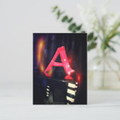 Letter "A"-Briefkaart Briefkaart (Staand voorkant)