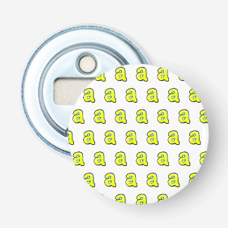 Letter "a" button flesopener
