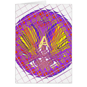 Letter A, Colorful logo-tekstontwerp