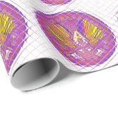 Letter A, Colorful logo-tekstontwerp Cadeaupapier (Rol Hoek)