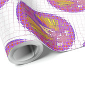 Letter A, Colorful logo-tekstontwerp Cadeaupapier (Rol Hoek)