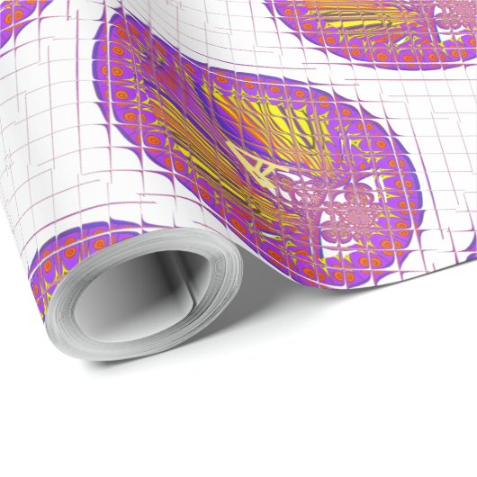 Letter A, Colorful logo-tekstontwerp Cadeaupapier (Rol Hoek)