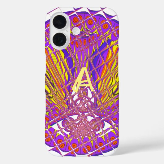 Letter A, Colorful logo-tekstontwerp Case-Mate iPhone Case (Achterkant)