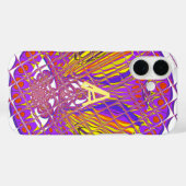 Letter A, Colorful logo-tekstontwerp Case-Mate iPhone Case (Achterkant (horizontaal))