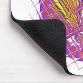 Letter A, Colorful logo-tekstontwerp Muismat (Hoek)