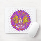 Letter A, Colorful logo-tekstontwerp Muismat (Met muis)