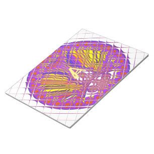 Letter A, Colorful logo-tekstontwerp Notitieblok