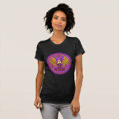 Letter A, Colorful logo-tekstontwerp T-shirt (Voorkant volledig)