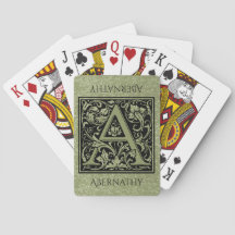 Letter A First Letter Monogram Aangepast
