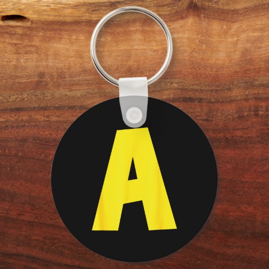 Letter A Funny Group Matching Halloween For Women  Sleutelhanger (Voorkant)
