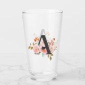 Letter A Glas (Achterkant)