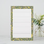 Letter A Green Briefpapier (Staand voorkant)