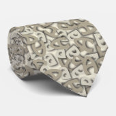 Letter A Grey Stropdas (Opgerold)
