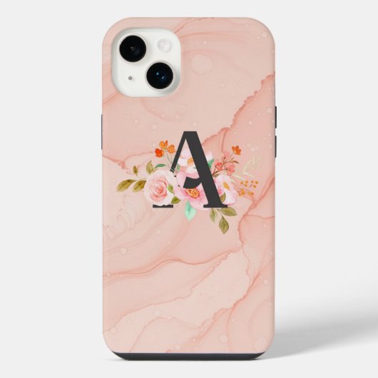 Letter A iPhone Hoesje (Achterkant)