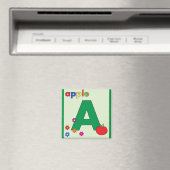 Letter "A" is voor Apple Magnet (Insitu (Vaatwasser))