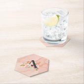 Letter A Kartonnen Onderzetters (Insitu)