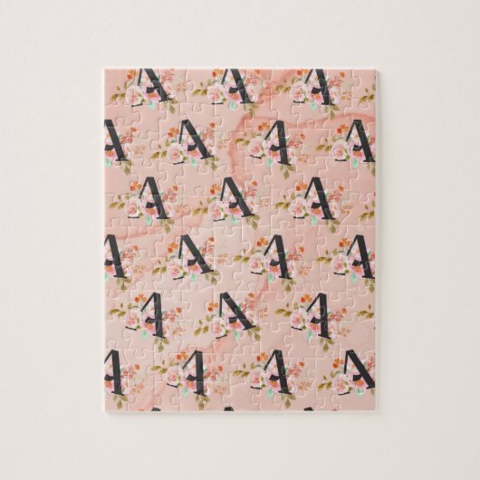 Letter A Legpuzzel (Verticaal)