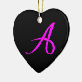Letter A-lintstijl Keramisch Ornament (Links)
