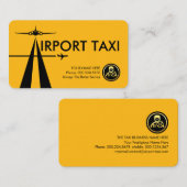 Letter-A Luchthaventaxi-service Visitekaartje (Voorkant / Achterkant)