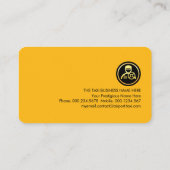 Letter-A Luchthaventaxi-service Visitekaartje (Achterkant)