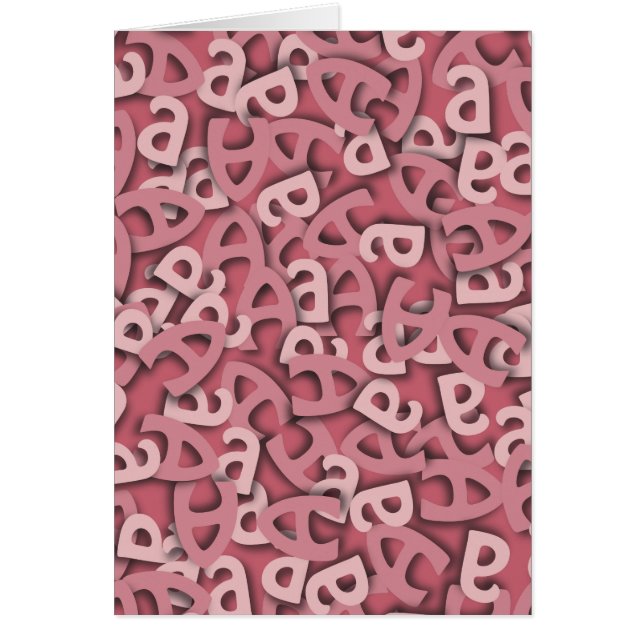 Letter A Pink (Voorkant)