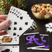 Letter A Pokerkaarten (Insitu)