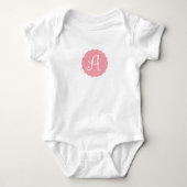 letter A Romper (Voorkant)