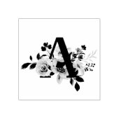 Letter A Rubberstempel (Afrduk)