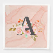 Letter A Servet (Voorkant)