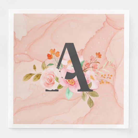 Letter A Servet (Voorkant)