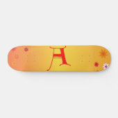 Letter A Skateboard (Horizontaal)