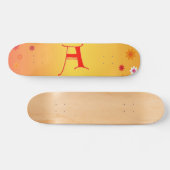 Letter A Skateboard (Horizontaal)