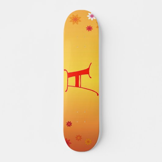 Letter A Skateboard (Voorkant)