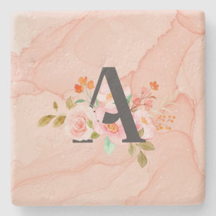 Letter A Stenen Onderzetter