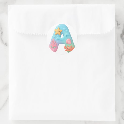 Letter A Sticker (Tas)