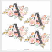 Letter A Sticker (Vel)