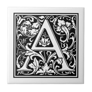 letter A Tegeltje