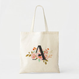 Letter A Tote Bag