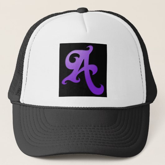 Letter A Trucker Pet (Voorkant)