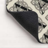 Letter A Vintage Celtic Knot Monogram Muismat (Hoek)