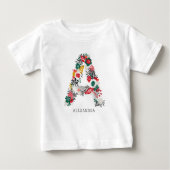 Letter A | Whimsical Bloem Letter Monogram I (Voorkant)