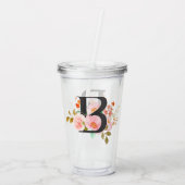 Letter B Acryl Drinkbeker (Achterkant)