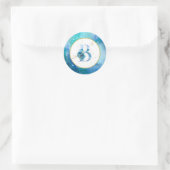 *~* LETTER B - Beach Nautical Envelope Sticker (Tas)